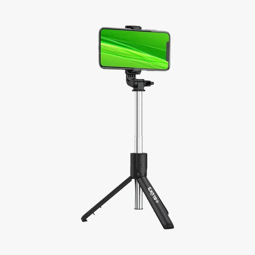 2 in 1 Selfie Stick Tripod with Bluetooth Remote | Extendable Wireless Selfie Stick & Phone Tripod Stand for iPhone Android | Portable Vlogging Tripod for Travel, TikTok, YouTube & Video Recording