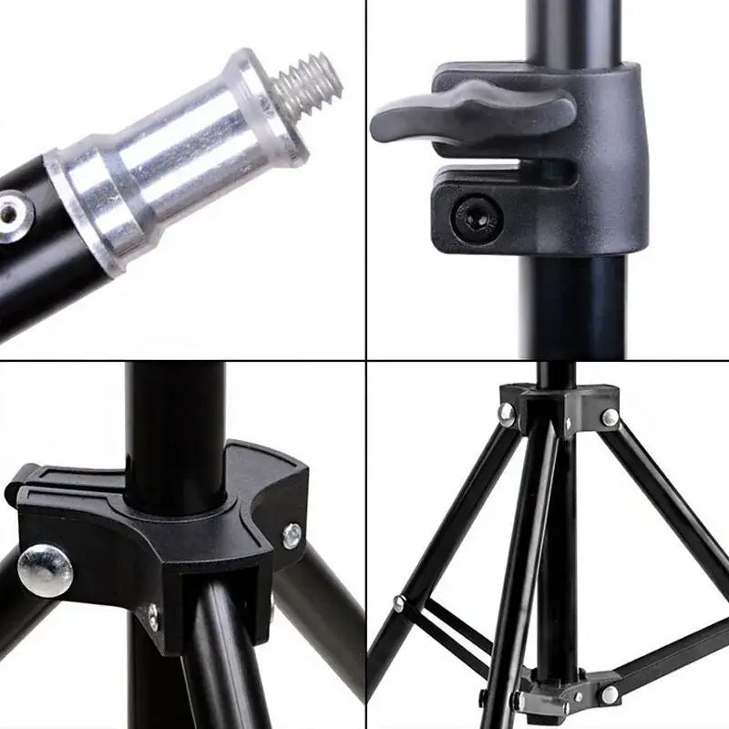 60cm Desktop Mini Tripod Stand with Phone Holder & Bluetooth Remote