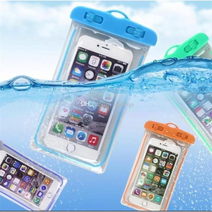 Waterproof Phone Pouch Dry Bag – Universal Underwater Phone Case with Adjustable Neck Strap for Swimming, Beach, Boating & Travel