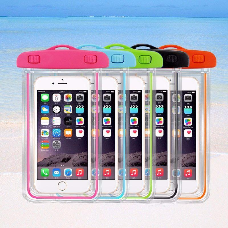 Waterproof Phone Pouch Dry Bag – Universal Underwater Phone Case with Adjustable Neck Strap for Swimming, Beach, Boating & Travel