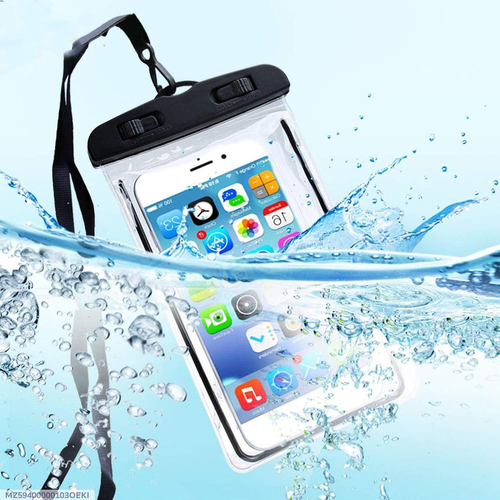 Waterproof Phone Pouch Dry Bag – Universal Underwater Phone Case with Adjustable Neck Strap for Swimming, Beach, Boating & Travel