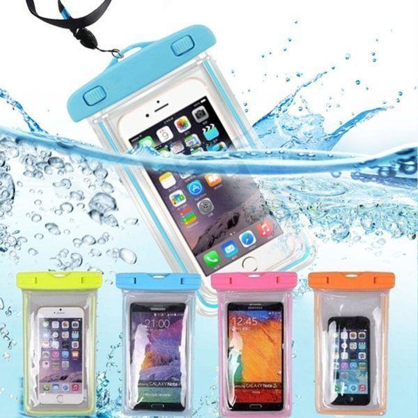 Waterproof Phone Pouch Dry Bag – Universal Underwater Phone Case with Adjustable Neck Strap for Swimming, Beach, Boating & Travel