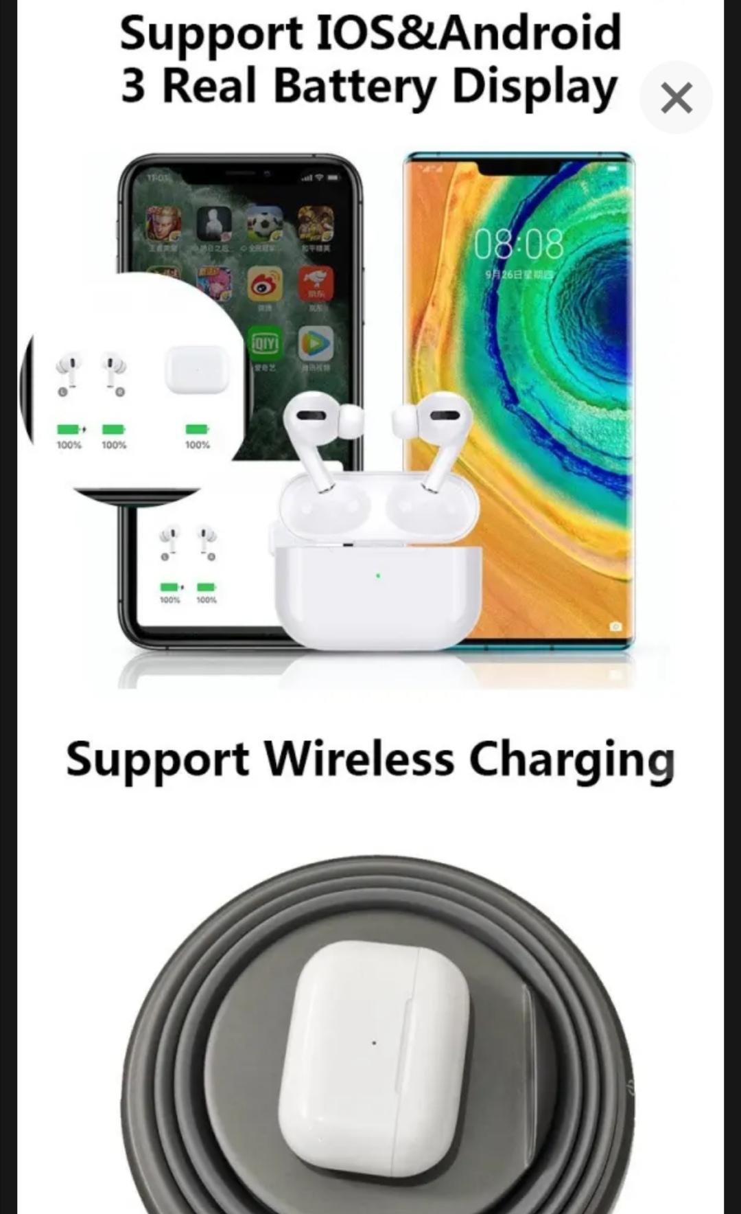 Wireless Bluetooth 5.0 TWS Earbuds with Touch Control & Charging Case
